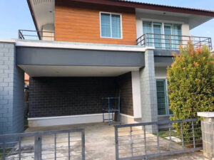 บ้านเดี่ยวสองชั้นให้เช่า หมู่บ้านซีรีนพาร์ค สันกำแพง ASP-H0335