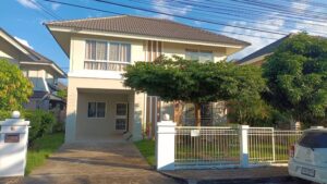 บ้านเดี่ยวสองชั้นทำเลดี พร้อมให้คุณเข้าอยู่ สัมผัสความส่วนตัว ASP-H0347