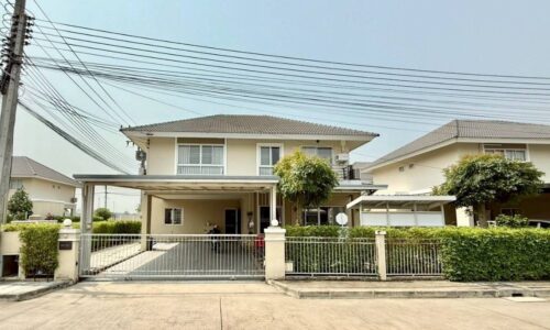 บ้านเดี่ยวสองชั้น พื้นที่กว้างขวาง สภาพพร้อมอยู่ เดินทางสะดวก ASP-H0670