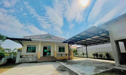 บ้านสวนสันกำแพง พื้นที่กว้างสำหรับทุกการใช้ชีวิต ASP-H0698