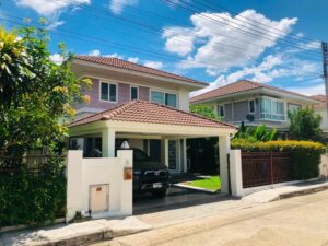 บ้านเดี่ยวสองชั้นทำเลศักยภาพ บรรยากาศส่วนตัว ย่านสันกำแพง ASP-H0802
