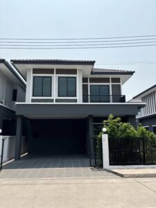 บ้านเดี่ยวสองชั้น ใกล้โรงเรียนนานาชาติ พร้อมรับสัตว์เลี้ยง ASP-H0809