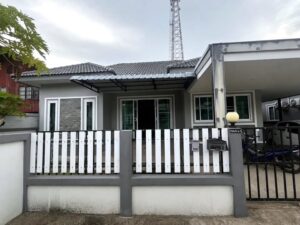 บ้านเดี่ยวชั้นเดียว ย่านทำเลศักยภาพ บ้านดู่ 5A1-H0368