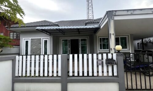 บ้านเดี่ยวชั้นเดียว ย่านทำเลศักยภาพ บ้านดู่ 5A1-H0368