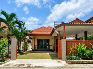 บ้านเดี่ยวชั้นเดียวให้เช่า บรรยากาศเงียบสงบ เพียง 16,000 บาท/เดือน A3-H0075