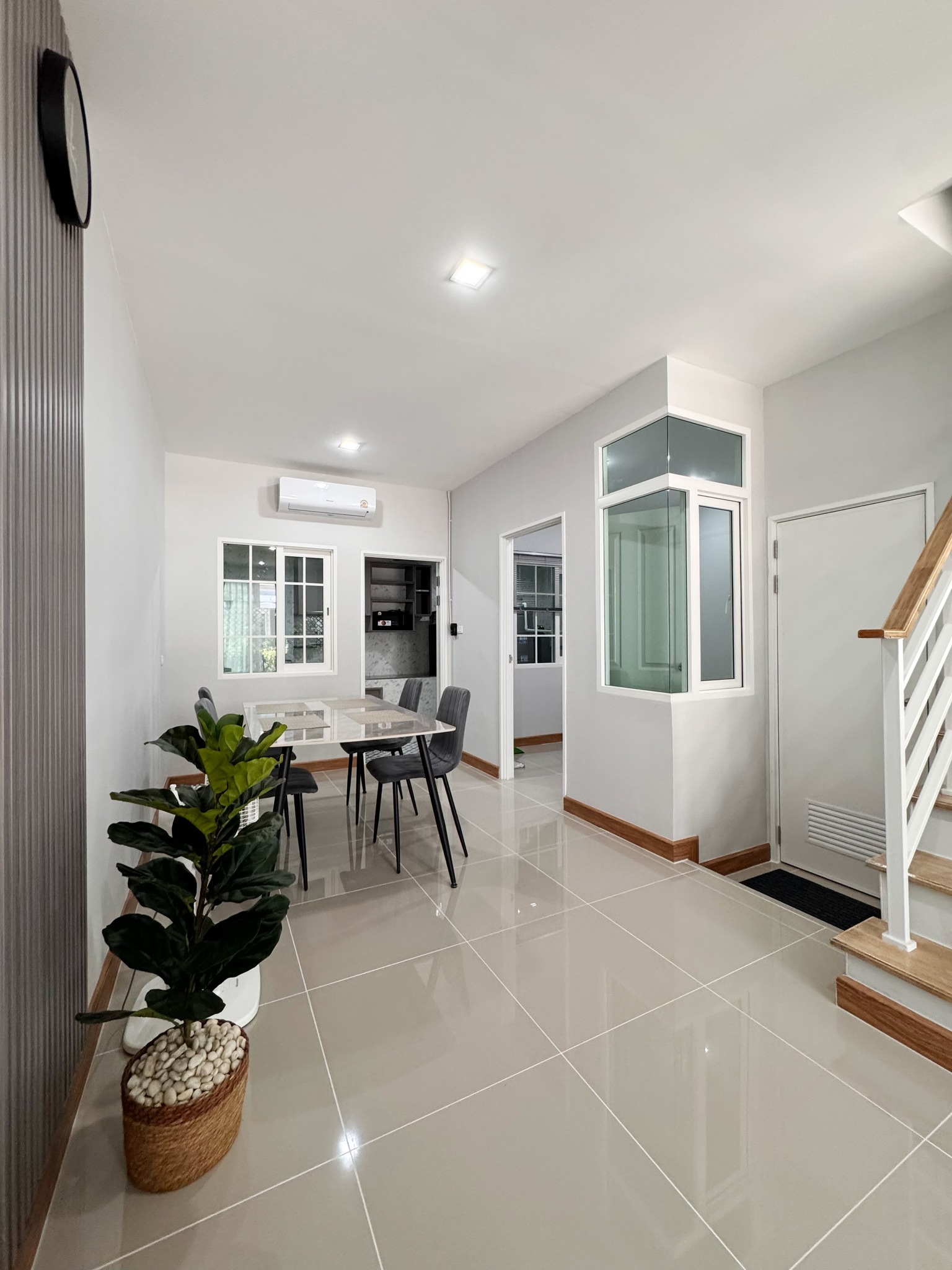 ทาวน์โฮมสองชั้นให้เช่าในโครงการ ทำ รวมโชค เชียงใหม่  A3-T0129