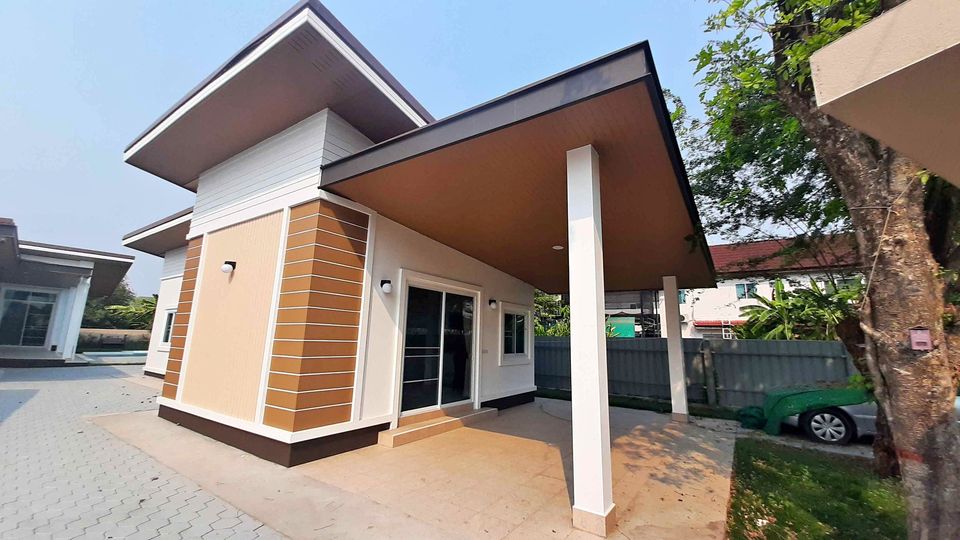 บ้านเดี่ยวชั้นเดียวสร้างใหม่ให้เช่า เพียง 14,000 บาท/เดือน  A5-H0621