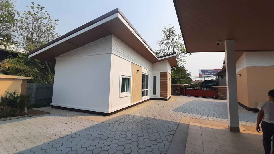 บ้านเดี่ยวชั้นเดียวสร้างใหม่ให้เช่า เพียง 14,000 บาท/เดือน  A5-H0621