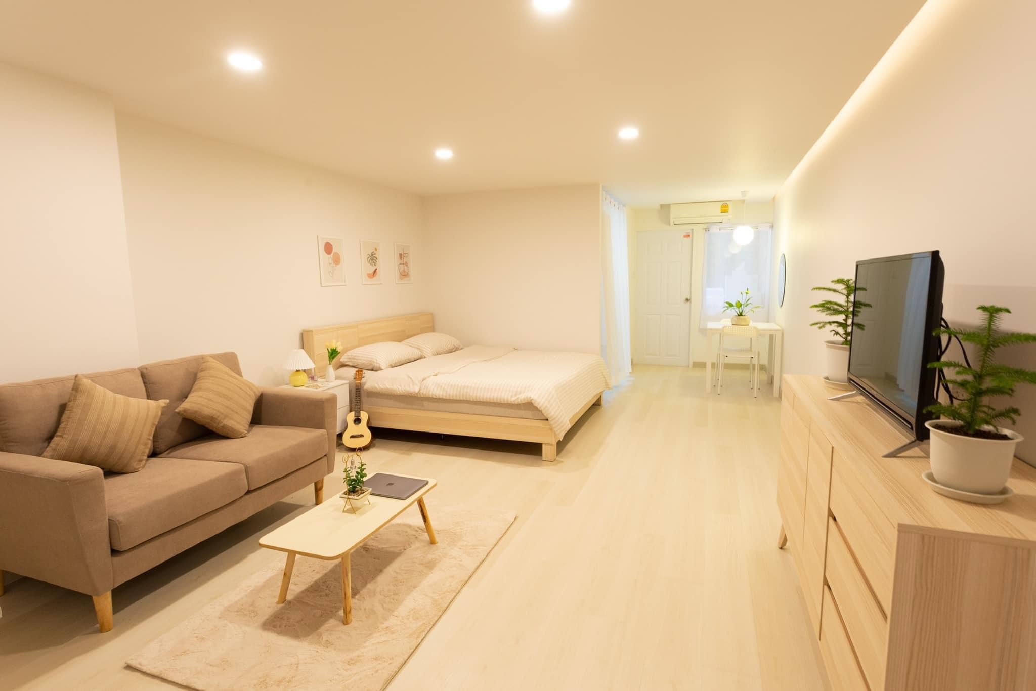 คอนโดใจกลางเมืองให้เช่า 1 ห้องนอน พร้อมเข้าอยู่ต้นเดือนตุลาคม เพียง 10,000 บาท/เดือน  A9-C1184