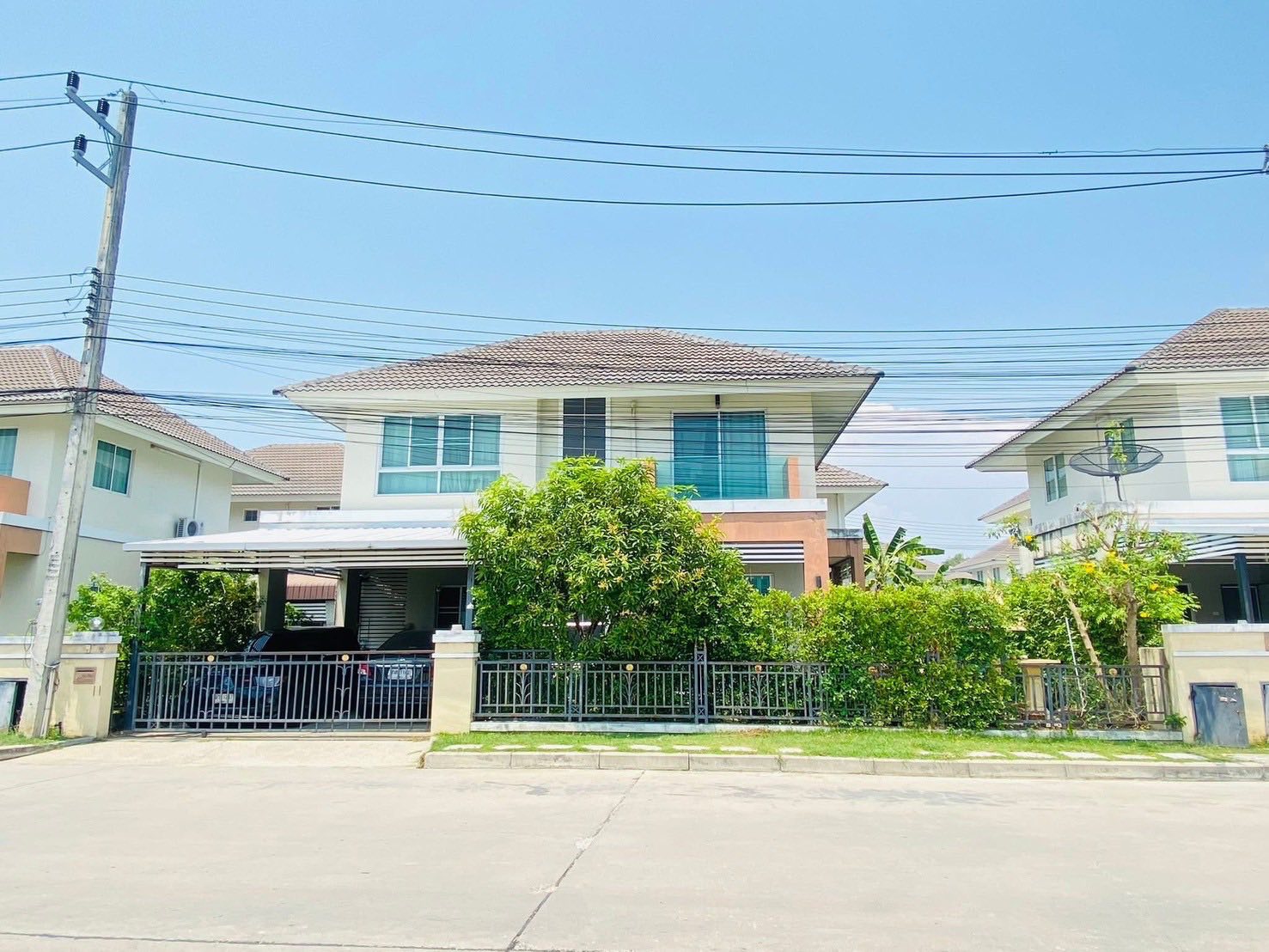 บ้านเดี่ยว2ชั้นในโครงการ ทำเลเศรษฐกิจ #ดอยสะเก็ด – ราคา 17,000/เดือน  ADK-H0411