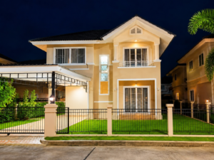 บ้านเดี่ยว 2 ชั้นให้เช่าล่วงหน้า โครงการกาญจน์กนกวิลล์ 1 ทำเลดอยสะเก็ด ราคา 18,000 บาท/เดือน ADK-H0457