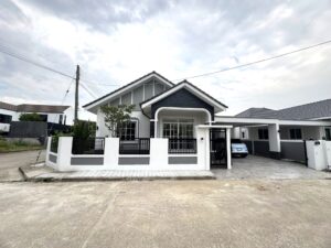 ให้เช่าบ้านเดี่ยวชั้นเดียวสไตล์มินิมอล ย่านหางดง เชียงใหม่ รหัสทรัพย์: AHD-H1293