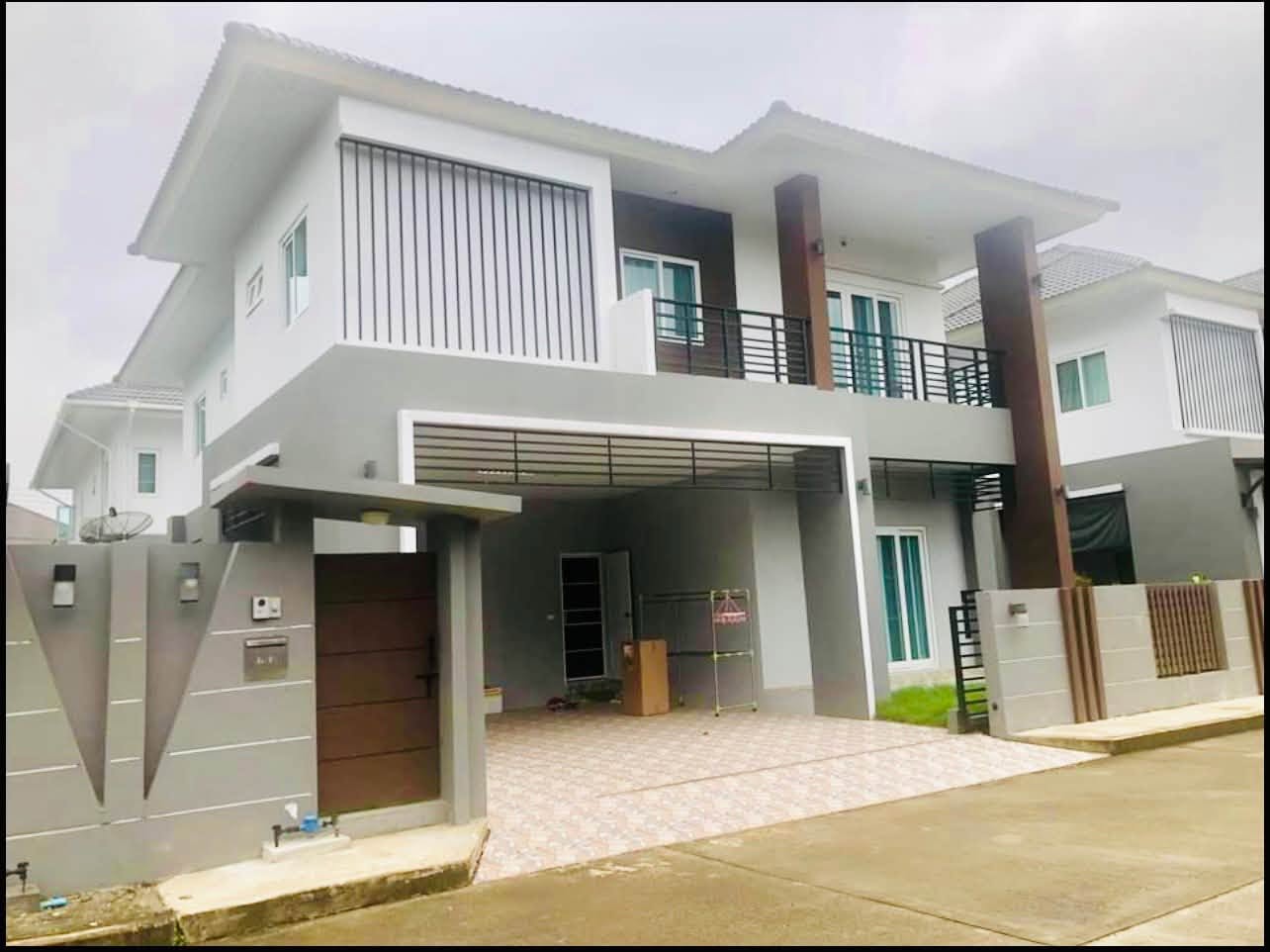 บ้านเดี่ยวสองชั้นให้เช่า ทำเลหางดง ราคา 35,000 บาท/เดือน  AHD-H1379