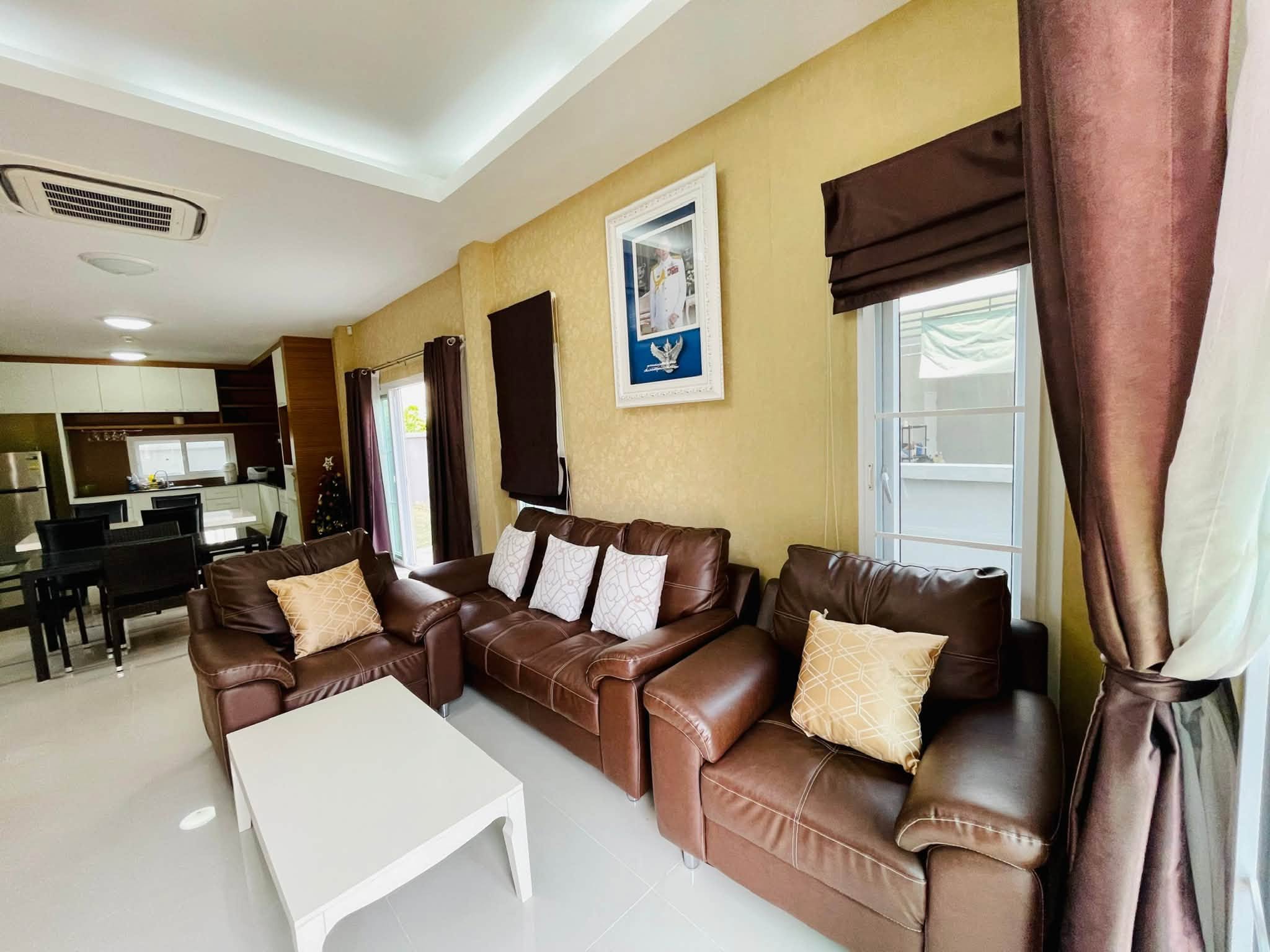 บ้านเดี่ยวสองชั้นให้เช่า ทำเลหางดง ราคา 35,000 บาท/เดือน  AHD-H1379