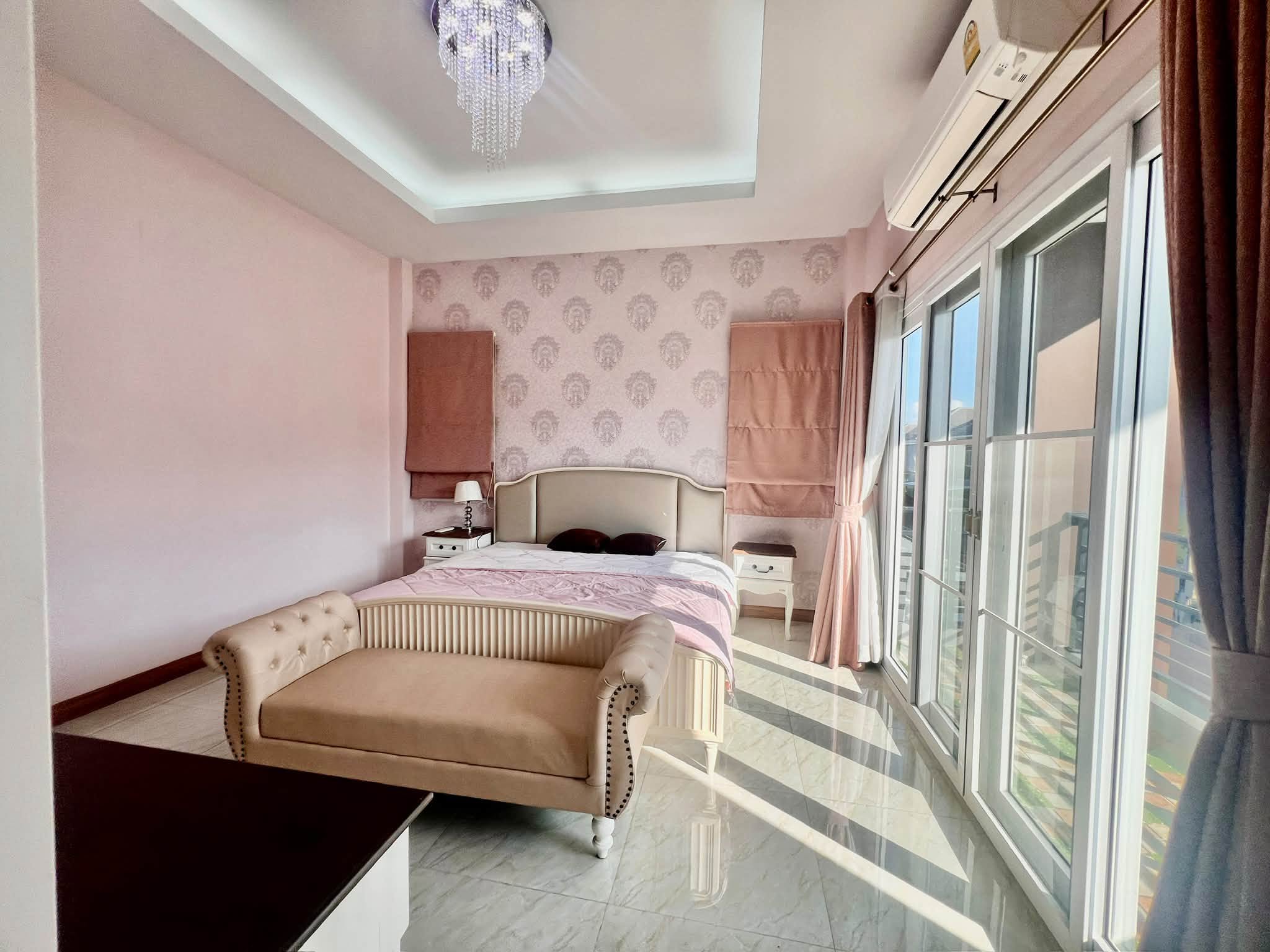 บ้านเดี่ยวสองชั้นให้เช่า ทำเลหางดง ราคา 35,000 บาท/เดือน  AHD-H1379