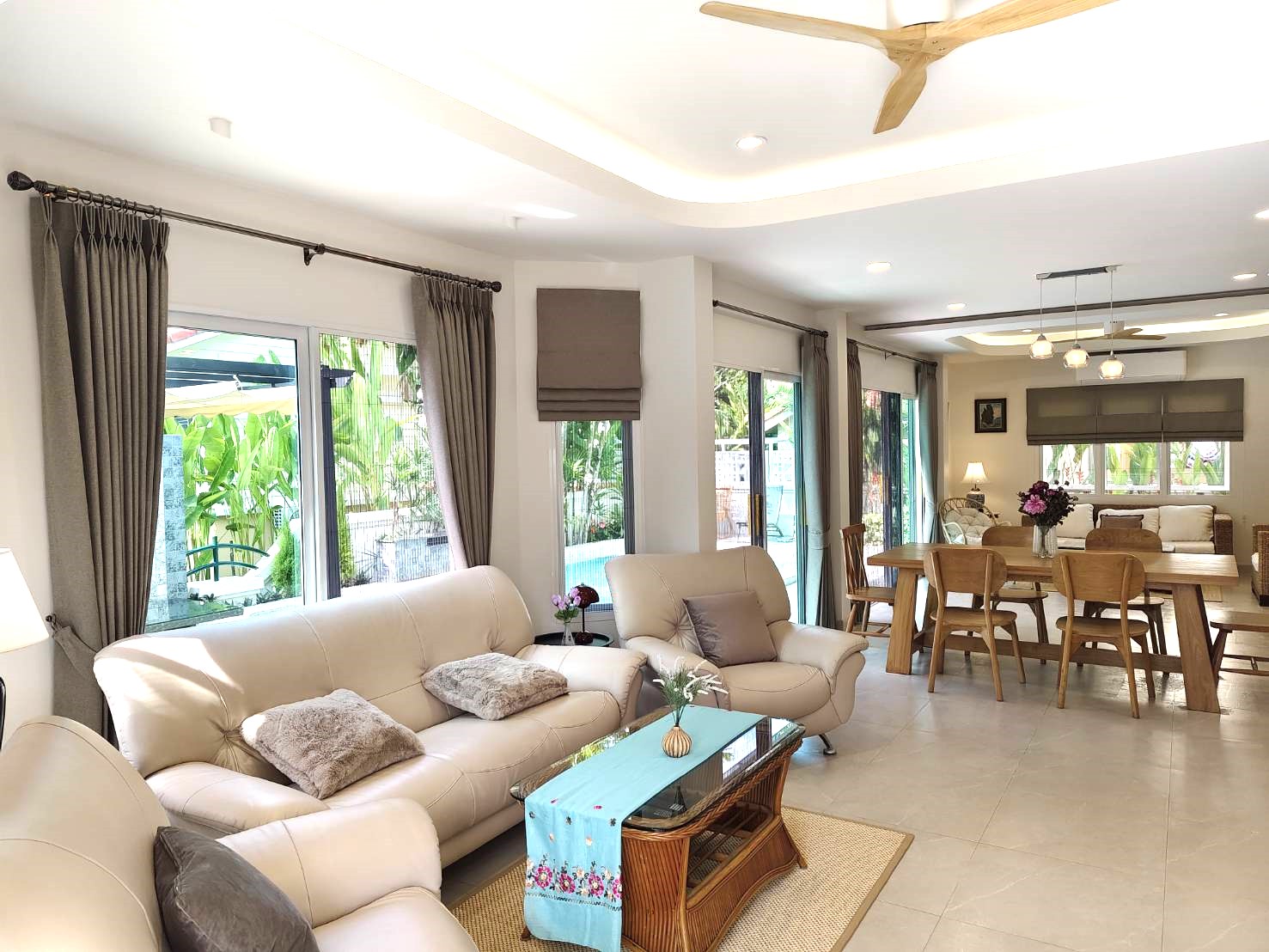 Pool Villa2ชั้น ใกล้สิ่งอำนวยความสะดวก  #หางดง  – ราคา 78,000/เดือน   AHD-V0099