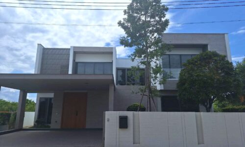 บ้านเดี่ยวสองชั้นสไตล์โมเดิร์น พร้อมสระว่ายน้ำส่วนตัว ASP-H0720