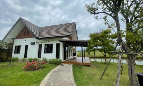 บ้านเดี่ยวชั้นเดียว สไตล์รีสอร์ท บรรยากาศเงียบสงบเป็นส่วนตัว ASPT-H0019