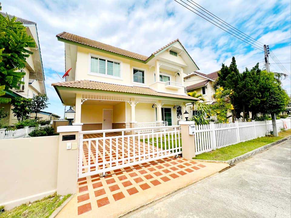 บ้านเดี่ยวสองชั้น ในโครงการ 3 ห้องนอน ใกล้แม่โจ้ สันทราย ASS-H0966