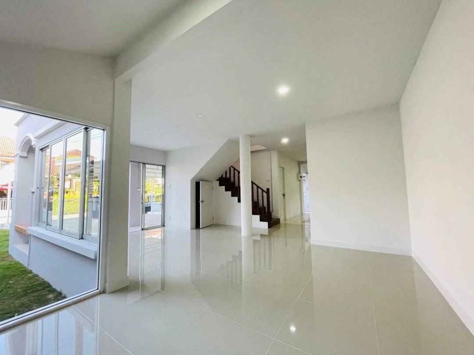 บ้านเดี่ยวสองชั้น บ้านเปล่าให้เช่า ทำเลสันทราย ราคา 15,000 บาท/เดือน ASS-H1024