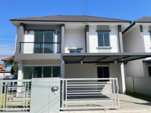 บ้านเดี่ยวสองชั้นทำเลใกล้เมือง พร้อมพื้นที่กว้างขวางเป็นส่วนตัว ASS-H1136
