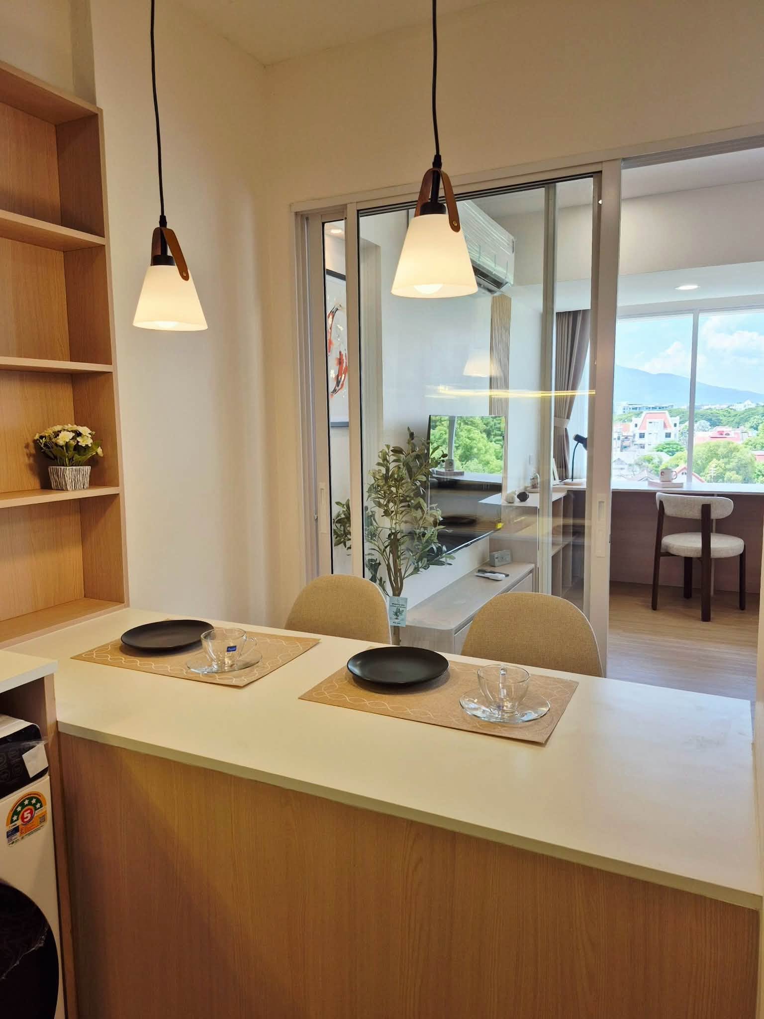 ขายคอนโด Galae Thong Condominium รีโนเวท ห้องสวย ทำเลย่านเศรษฐกิจป่าแดด เมืองเชียงใหม่ #ป่าแดด ราคาเพียง 1.86 ล้านบาท ฟรีโอน  C9MG100677