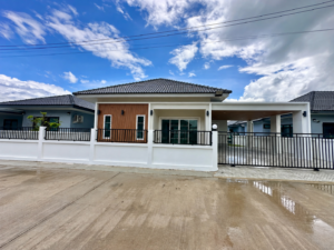 บ้านเดี่ยวชั้นเดียว บ้านใหม่ ทำเลสันปูเลย ดอยสะเก็ด เชียงใหม่ เพียง 2.39 ล้านบาท  CDK100862