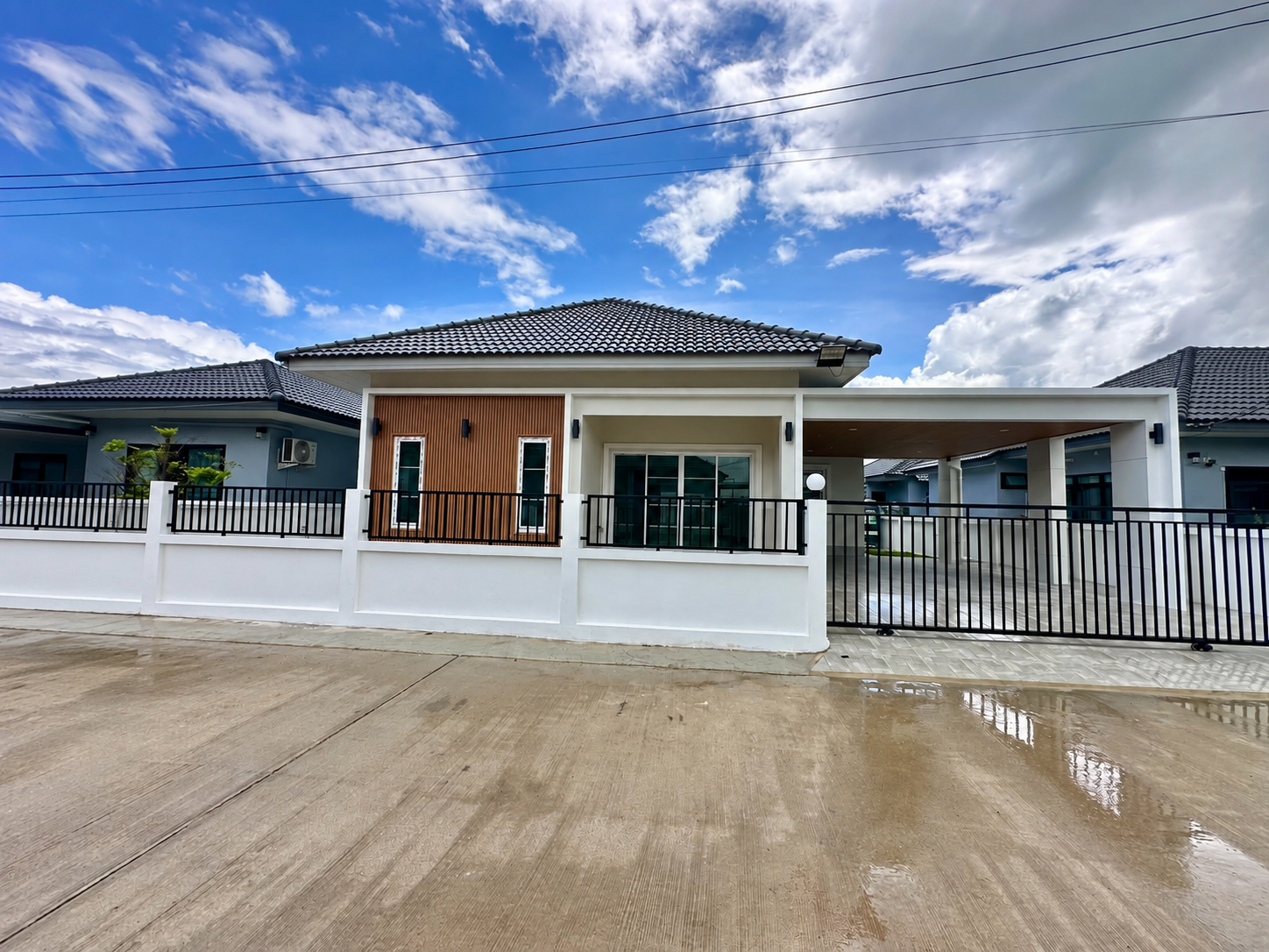 บ้านเดี่ยวชั้นเดียว บ้านใหม่ ทำเลสันปูเลย ดอยสะเก็ด เชียงใหม่ เพียง 2.39 ล้านบาท  CDK100862
