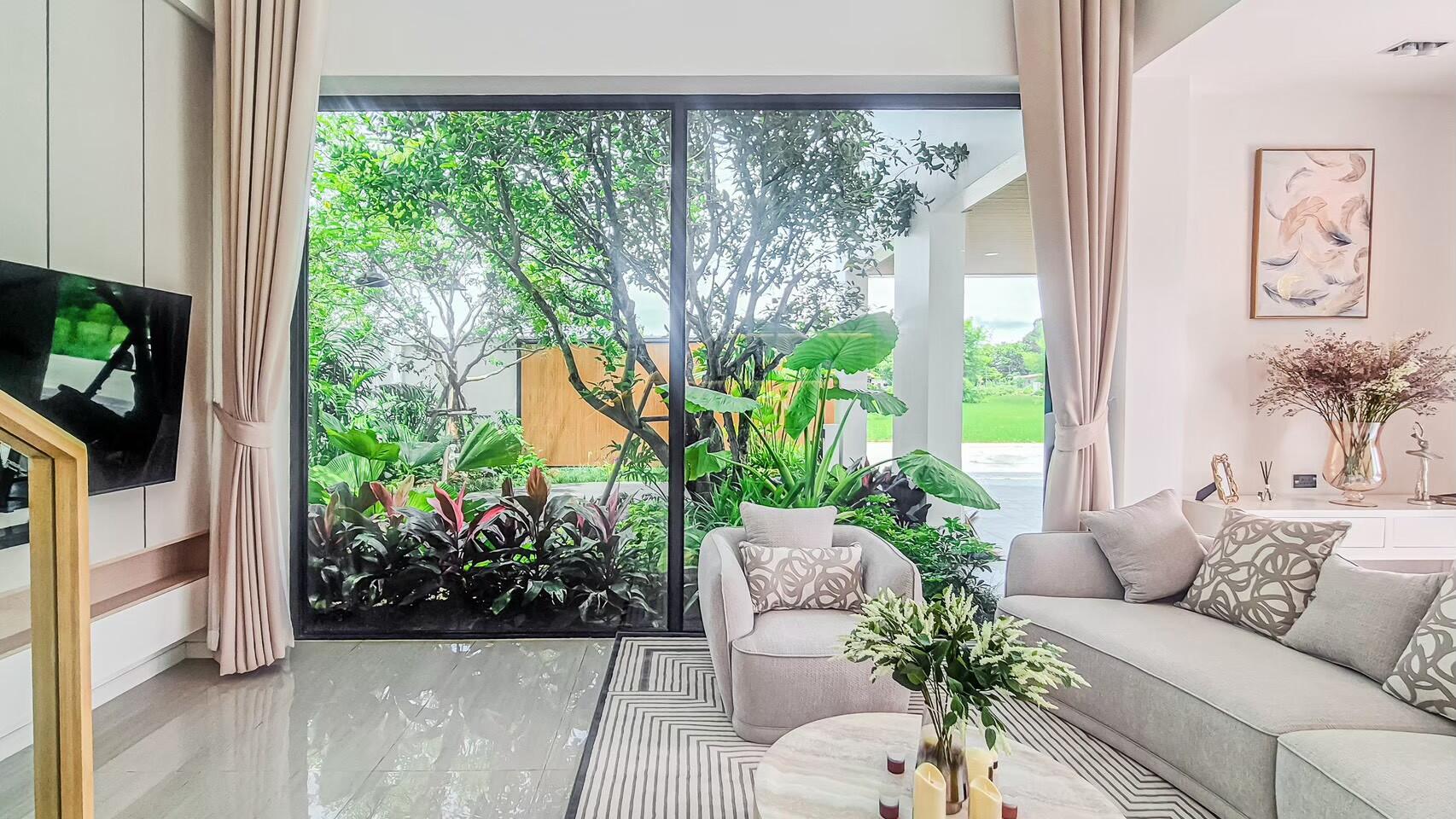 Pool Villa 2 ชั้น หลังใหญ่ พื้นที่ใช้สอย 550 ตร.ม. | 4 ห้องนอน 4 ห้องน้ำ | ใกล้โรงเรียนนานาชาติ  CHD101863