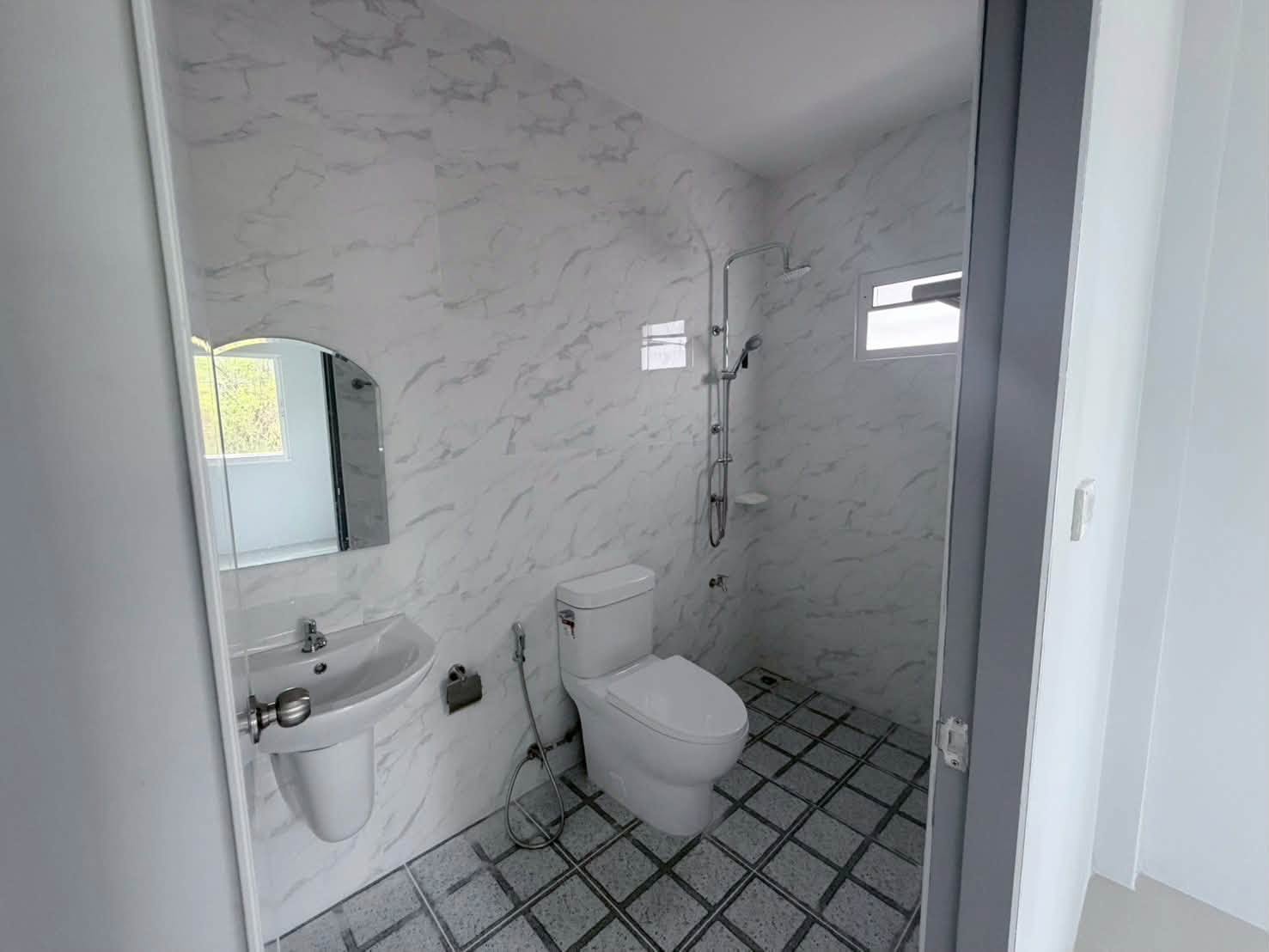 บ้านสร้างใหม่สันป่าตอง ราคาเพียง 1.79 ล้านบาท ฟรีค่าโอน!  CSPT100145