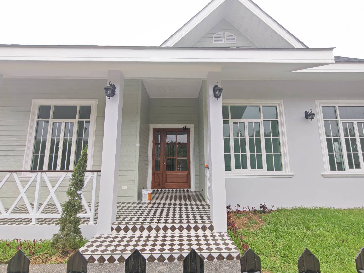 บ้านเดี่ยวชั้นเดียว สไตล์ English Cottage ทำเลสารภี เชียงใหม่  CSRP101308