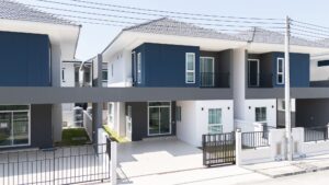 🏡 ขายบ้านแฝด 2 ชั้นสร้างใหม่ ทำเลยางเนิ้ง สารภี เชียงใหม่ | CSRP101314