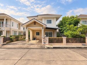 บ้านเดี่ยว 2 ชั้นให้เช่า ทำเลสันทราย รวมโชค เชียงใหม่  A4-H0600
