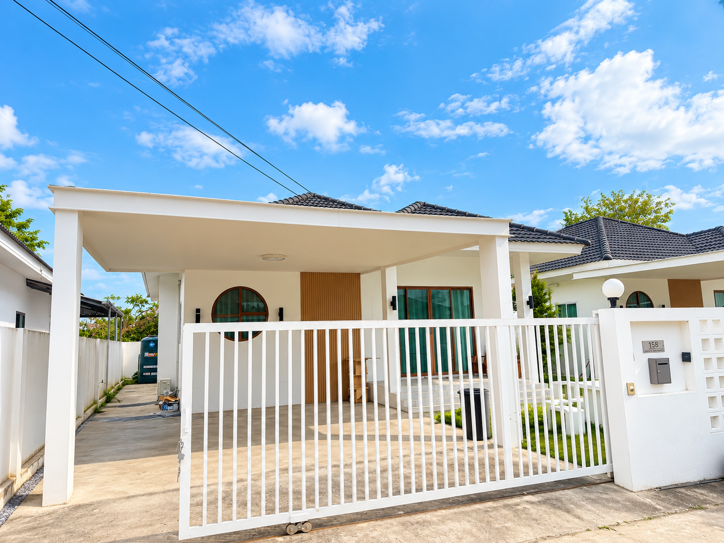 บ้านเดี่ยวชั้นเดียว ทำเลดอนแก้ว สารภี พร้อมเฟอร์นิเจอร์ ใกล้โรงเรียนนานาชาติ ราคาเพียง 16,000 บาท/เดือน  ASRP-H0209