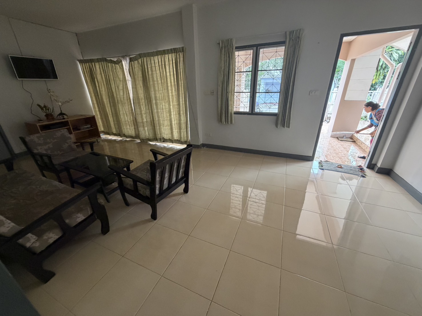 ให้เช่าบ้านเดี่ยวชั้นเดียว 10,000 บาท/เดือน #ท่าสาย #เมืองเชียงราย บ้าน 3 ห้องนอน พร้อมเฟอร์นิเจอร์และเครื่องใช้ไฟฟ้า  5A4-H0143