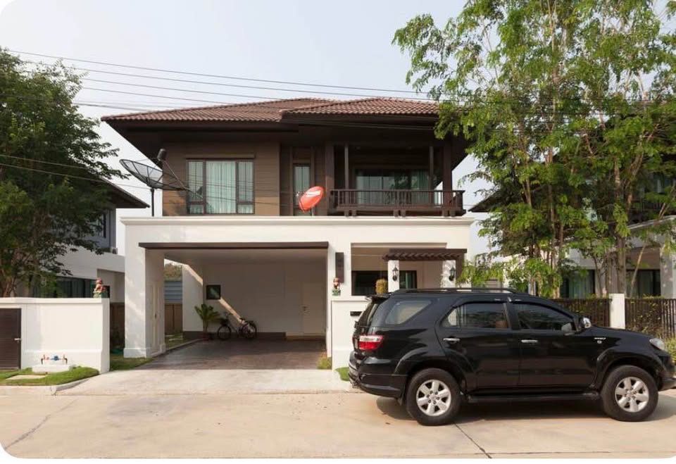 ให้เช่าบ้านเดี่ยว 2 ชั้น 32,000 บาท/เดือน #รวมโชค #เชียงใหม่ พร้อมต้อนรับสมาชิกตัวเล็กของครอบครัว 🐶💛 A3-H0274