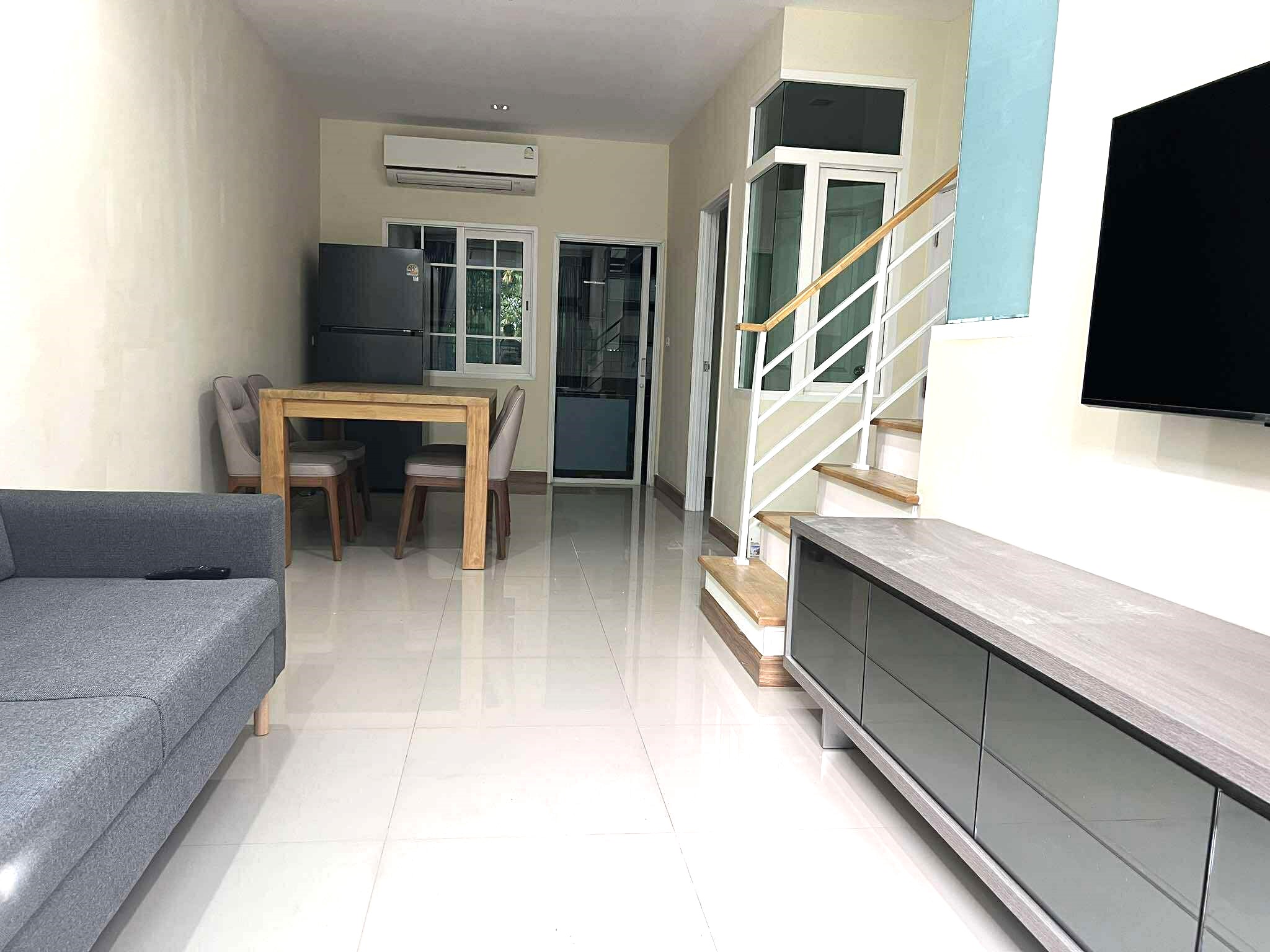 ให้เช่าทาวน์โฮม 2 ชั้น 22,000 บาท/เดือน #รวมโชค #เชียงใหม่   A3-T0107