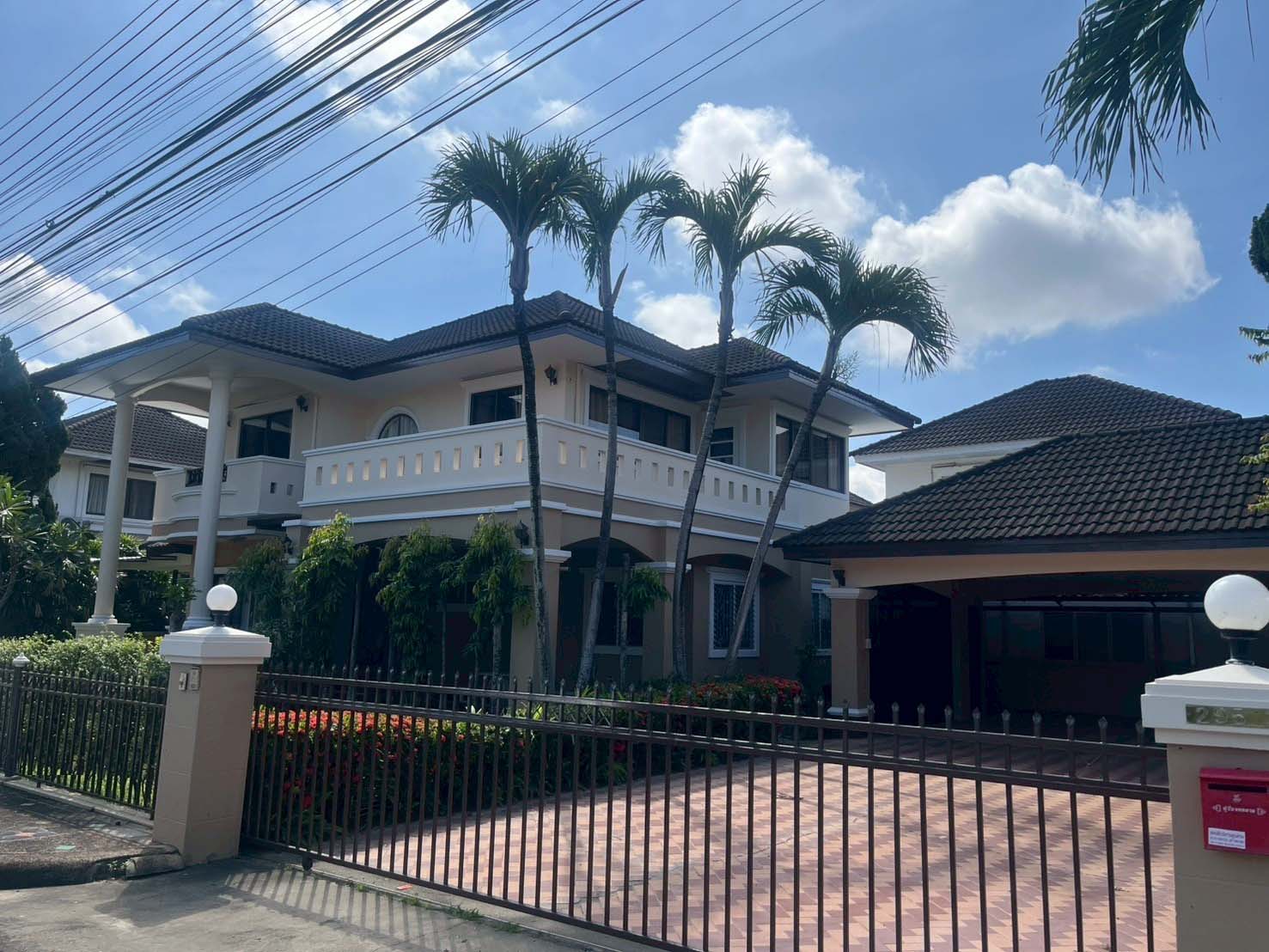 บ้านเดี่ยว2ชั้นในโครงการ ทำเลเศรษฐกิจ รักษาความปลอดภัยดีเยี่ยม  #สันทราย – ราคา 25,000/เดือน   A4-H0009