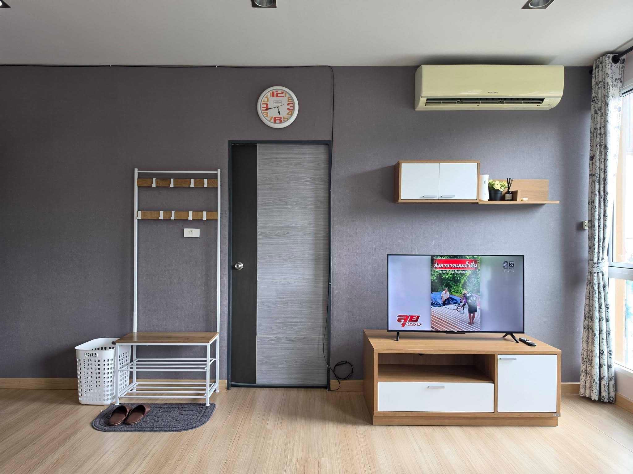 ให้เช่าคอนโดห้องมุม เชียงใหม่ ใกล้มหาวิทยาลัยพายัพ พร้อมเฟอร์นิเจอร์  A5-C0526