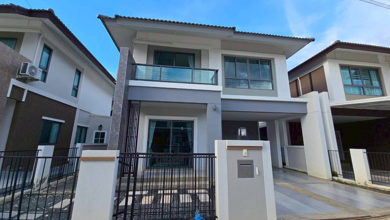 บ้านเดี่ยว 2 ชั้นในโครงการ พร้อมระบบรักษาความปลอดภัย พร้อมเฟอร์ฯ ทำเลเศรษฐกิจ #สารภี – ราคา 30,000/เดือน A5-H0687