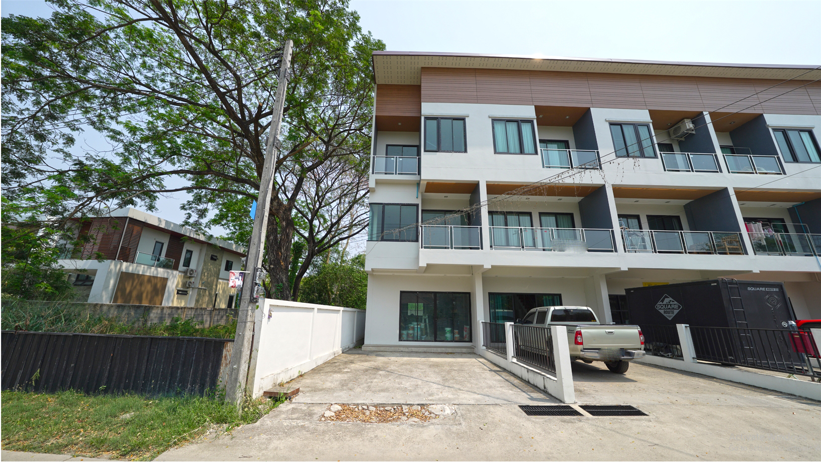ให้เช่าทาวน์โฮม 3 ชั้น สไตล์โมเดิร์น โซนท่าศาลา เชียงใหม่   A5-T0257