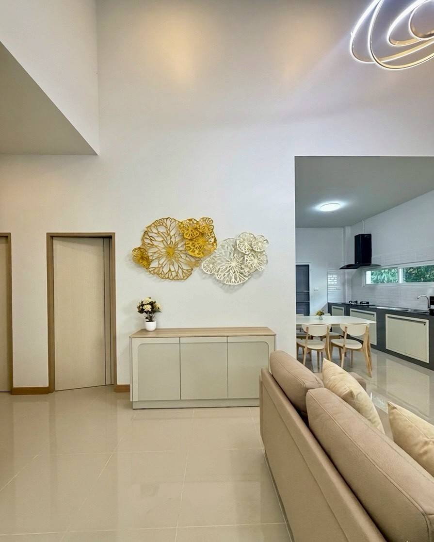 ให้เช่าบ้านเดี่ยวชั้นเดียวสไตล์นอร์ดิก 3 ห้องนอน #ท่าวังตาล #สารภี #เชียงใหม่    A6-H0478