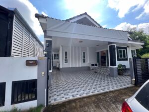 ให้เช่า 🏠 บ้านเดี่ยวชั้นเดียวหลังมุม พร้อมเฟอร์นิเจอร์ ทำเลแม่เหียะ เชียงใหม่  A7-H0603