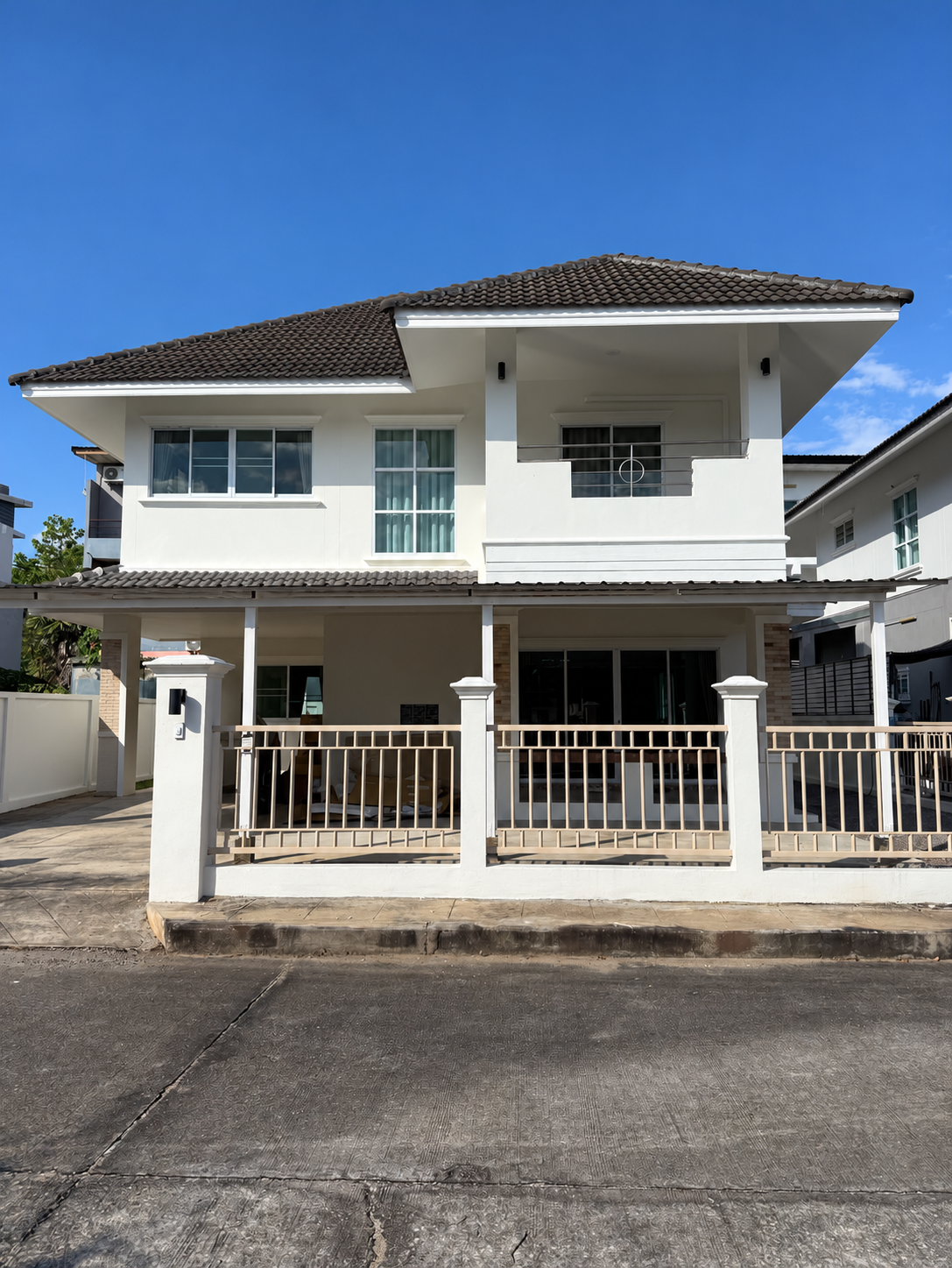ให้เช่าบ้านเดี่ยว 2 ชั้น 22,000 บาท/เดือน #สันผักหวาน #หางดง #เชียงใหม่    A7-H0721