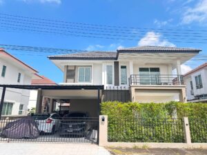 บ้านเดี่ยว 2 ชั้นในโครงการ พื้นที่ใช้สอยกว้างขวาง ทำเลสันกำแพง ASP-H0426