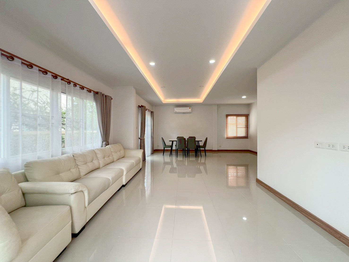 บ้านเดี่ยว 2 ชั้นในโครงการ พร้อมระบบรักษาความปลอดภัย 24 ชม. ทำเลสันกำแพง ราคาเพียง 24,000 บาท/เดือน  ASP-H0788