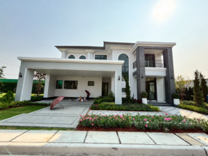 ขายบ้านหรู 2 ชั้นสไตล์ French Chateau ทำเลหายยา เมืองเชียงใหม่  C9MG100681